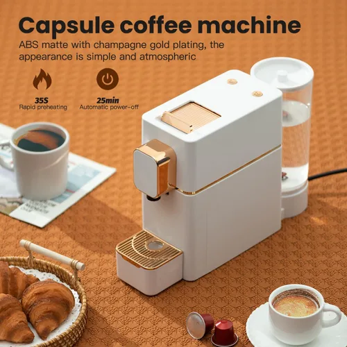 Máquina de Espresso para Cápsulas de Café Compatible con la Máquina Nespresso OriginalLine, Elaborador de Espresso para Nespresso OriginalLine,