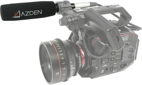 Miniatura 4 de Azden SGM-3500 Broadcast Spec XLR Micrófono de escopeta, patrón polar supercardioide, auto-ruido extremadamente bajo a 13dB (A ponderado), respuesta