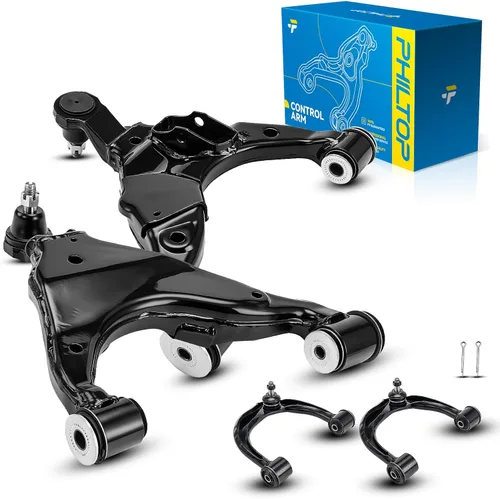 Miniatura 208 de PHILTOP Kit de suspensión delantera de 10 piezas, brazos de control inferiores con juntas de bola, eslabones de extremo de barra estabilizadora