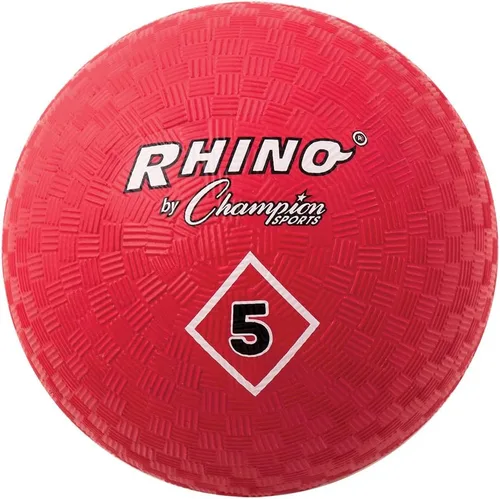 Champion Sports Playground Ball – Durable High-Bounce Ball, Sizes 5", 6", 7", 10", 13" & 16" for Gym, Recess & Play