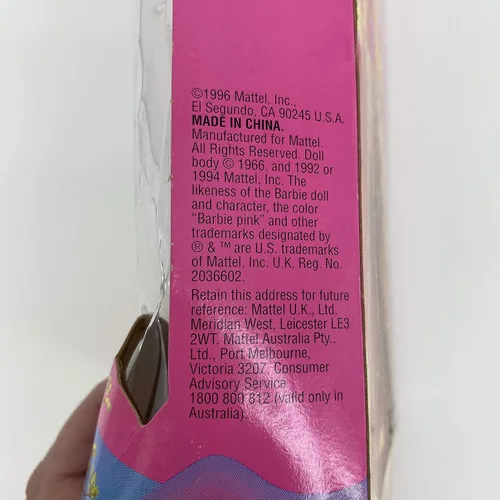 Miniatura 6 de Cabello Hula rosa y dorado Barbie