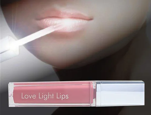 Miniatura 4 de Labios ligeros iluminados brillo labial con espejo, 6 magníficos colores Hidratante