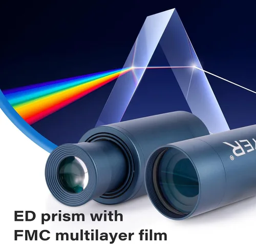 Miniatura 2 de Telescopio monocular de 25 x 50, monoculares para adultos de alta potencia: zoom compacto HD para hombres, regalos geniales con prisma BAK4 y lente