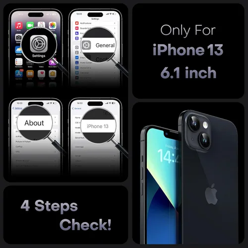 Miniatura 2 de TOCOL Funda para iPhone 13, protección completa de la cámara, compatible con Magsafe, protección contra caídas, funda magnética translúcida mate