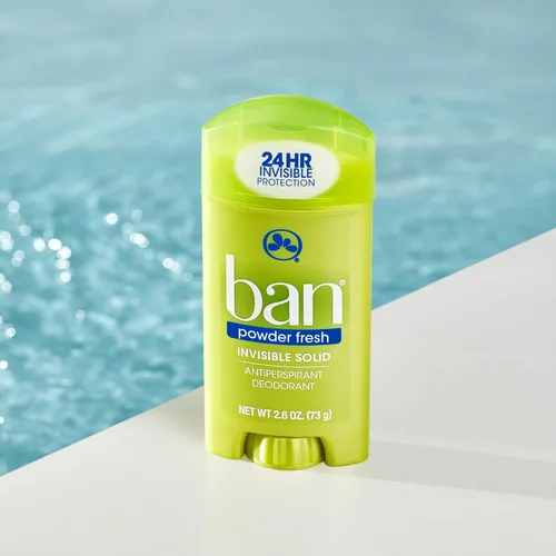 Miniatura 3 de Ban Desodorante antitranspirante sólido invisible para mujeres y hombres, protección contra el sudor y el olor de las axilas durante 24 horas