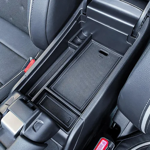 TACORBO - Organizador de consola central compatible con accesorios Honda HRV 2023 2024 2025 2026, caja de almacenamiento secundaria para