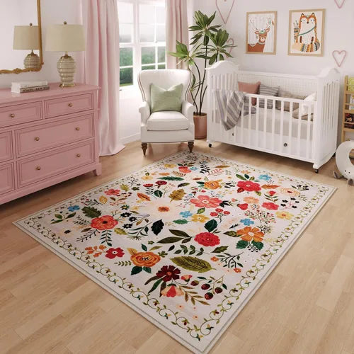 Miniatura 34 de Rugcomf Alfombra Pasillera para Pasillos Alfombra de Cocina Antideslizante 2'6'' x 8' Alfombras Pasilleras Lavables con Respaldo de Goma Alfombra