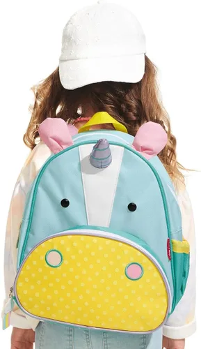 Miniatura 8 de Skip Hop - Mochila para preescolar, colección Zoo, para niños pequeños de 3 a 4 años, diseño de unicornio