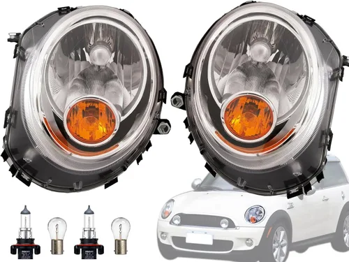 Miniatura 16 de APA - Lámpara de repuesto para faros delanteros con bisel gris para Dakota 1991 1992 1993 1994 1995 1996 con paquete AERO Driver lado izquierdo