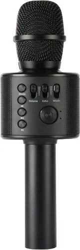 Miniatura 14 de Micrófono de karaoke inalámbrico Bluetooth con altavoces incorporados + grabación HD, micrófono portátil de mano Lila
