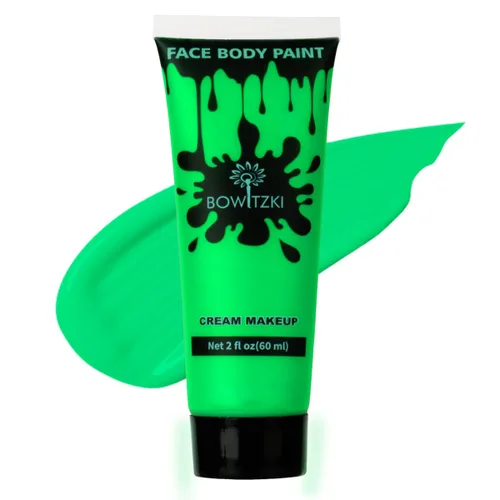 Miniatura 16 de Bowitzki Pintura facial y corporal, 2 onzas, maquillaje en crema, 2.0 fl oz, pintura facial a base de agua, efectos especiales para adultos y niños