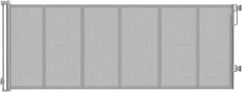Miniatura 24 de Reinforced 120" Extra Wide Retractable Baby Gates for Stairs, Mesh Saftey Gate for Pets, 10 Foot Retractable Dog Gate, No Drilling, One-Hand