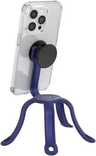 Miniatura 14 de PopSockets: Soporte y soporte flexible para teléfono, soporte de trípode para teléfono, soporte universal para dispositivo - rosa intenso Puesta