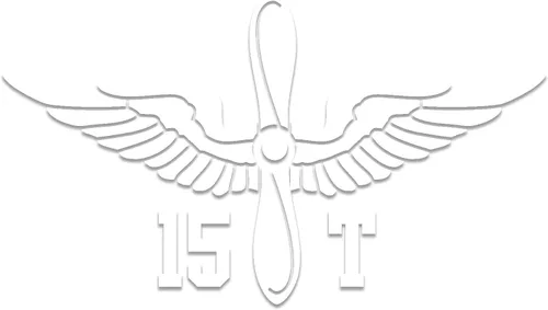 Miniatura 5 de Militar MOS 15T UH-60 Helicóptero Reparador Prop Insignia 3x5 Negro Heavy Duty Die Cut Vinilo Adhesivo Adhesivo