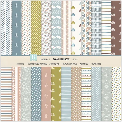 Miniatura 10 de Papel de recortes de abejas de 12 x 12 pulgadas, doble cara, 24 hojas de papel decorativo de panal de abejas amarillo y negro con patrón especial