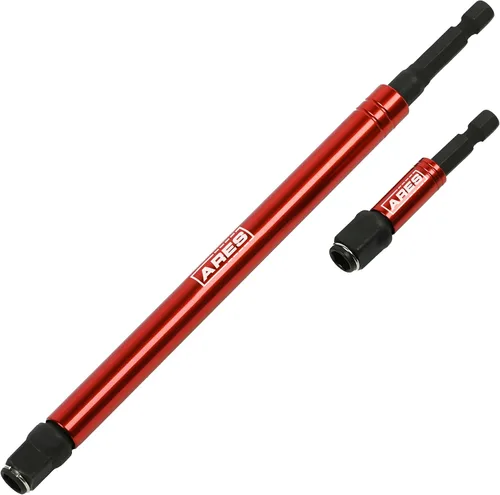 Miniatura 7 de ARES 22027 – Juego de bits de impacto 2 en 1 y adaptador de casquillo – Adaptadores de 3 pulgadas y 8 pulgadas - Diseño único que mantiene bits