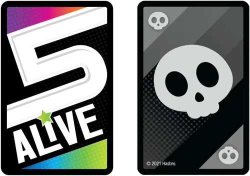 Miniatura 14 de Hasbro Gaming Juego de cartas de 5 vivos, juego de ritmo rápido para niños y familias, fácil de aprender, de 2 a 6 jugadores, divertidas actividades