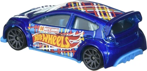 Miniatura 2 de HOT WHEELS EQUIPO DE CARRERA 4/5, AZUL '12 FORD FIESTA 210/365 10 RADIOS