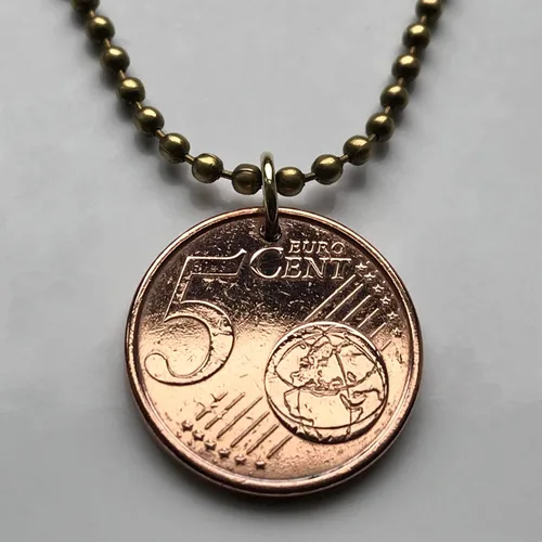 Miniatura 5 de 1999 España Colgante Moneda de 5 Ct Camino de Santiago Catedral Compostela Galicia Camino de Santiago Apóstol Orense Ferrol Cristianismo Praza do