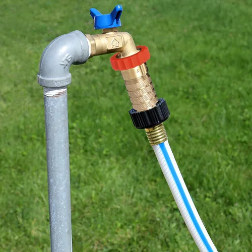 Miniatura 6 de Regulador de agua Valterra para RV de alto flujo, regulador de agua de alto flujo de latón sin plomo para cámper, remolque, sistema de fontanería