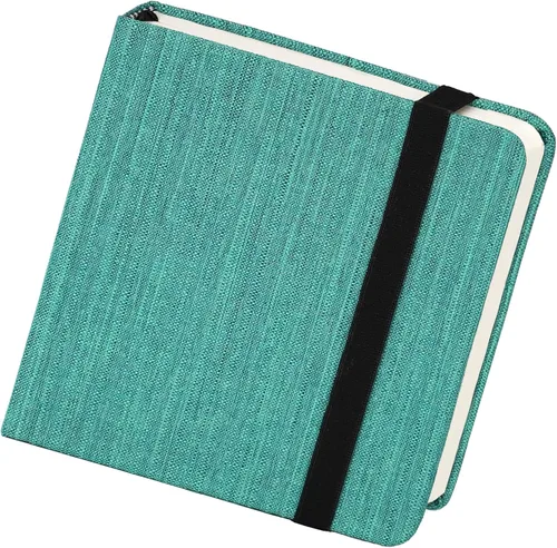 Miniatura 15 de Cuaderno de acuarela Funto, 8.5x5.5, 48 páginas, prensado en frío, bolsillo de papel interior y banda elástica, suministros de arte para medios