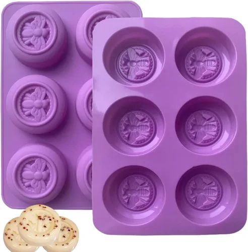 Miniatura 15 de Molde rectangular de silicona para jabón, moldes de jabón grandes de 4 onzas para hacer jabón, molde de silicona rectangular para jabón Molde
