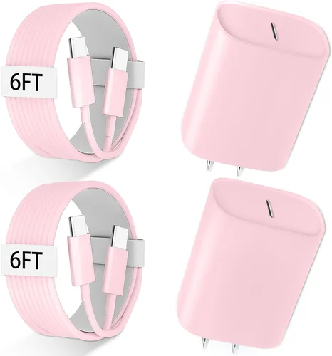 Miniatura 18 de Cargador para iPhone 17, 16, 15 Pro Max, cable largo USB C de carga rápida de 10 pies para Apple iPhone Block, con cargadores PD iPhone 17 de 20 W