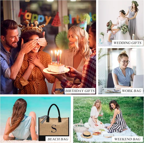 Miniatura 15 de BeeGreen Bolsa personalizada para mujeres, mamá, profesora, amigas, hermana, bolsas de regalo con bolsa de Comestic