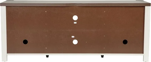 Miniatura 9 de BizChair Moderno soporte de TV con puerta de granero, centro de entretenimiento gris lavado de 59 pulgadas, para televisores de hasta 65 pulgadas