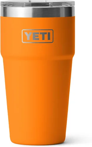 Miniatura 22 de YETI Rambler - Vaso apilable de 20 onzas, acero inoxidable, aislado al vacío con tapa MagSlider Verde mar