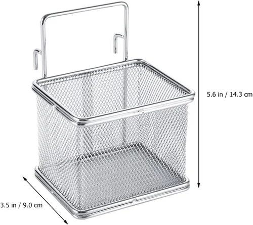 Miniatura 6 de Cabilock Diseño simple del colador de la malla de la cesta colgante del pote caliente de la organización para el restaurante casero