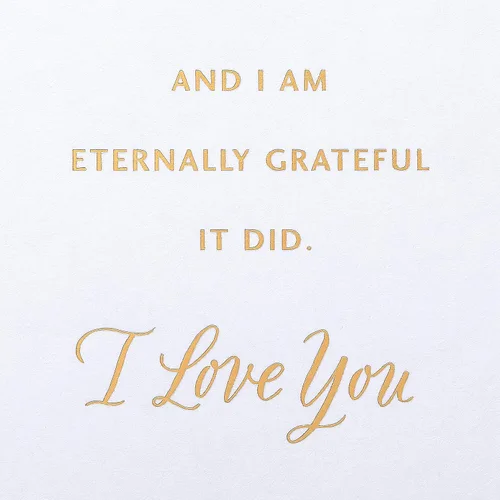 Miniatura 3 de American Greetings Tarjeta romántica (agradecida ternalmente)