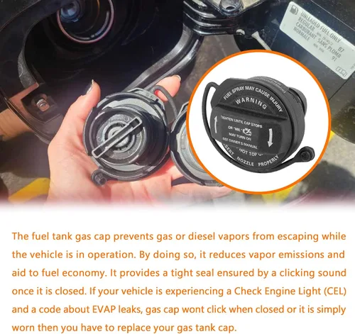 Miniatura 3 de Tapa del tanque de combustible Volkswagen - 5C0-201-550E Compatible con Volkswagen Jetta 2011-2016 Reemplaza # 5C0-201-550E