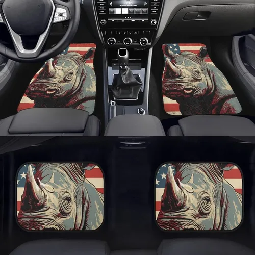 Miniatura 16 de 4 alfombrillas delanteras y traseras para automóvil, SUV, furgoneta y camión, protección de suelo para todo tipo de clima, juego de accesorios