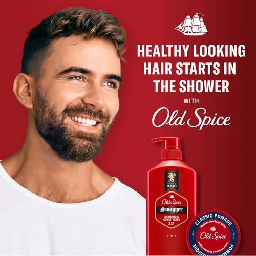Miniatura 7 de Old Spice Swagger 2-en-1 Set de Champú y Acondicionador para Hombres, Aroma a Cedro y Lima, Cabello Más Saludable, Más Lleno, Más Hidratado, Calidad