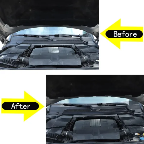 Miniatura 3 de Panel de borde presionado para parabrisas de automóvil compatible con Land Rover Discovery 4 LR4 2010-2016, se adapta a Land Rover Discovery 3 LR3