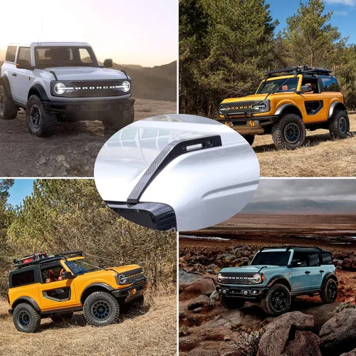 Miniatura 7 de Cubierta de Vista de Sendero Decoración Cubierta de Acabado Accesorios Exteriores para Accesorios Ford Bronco 2021 2022 2023 2024 2025 2-Puertas