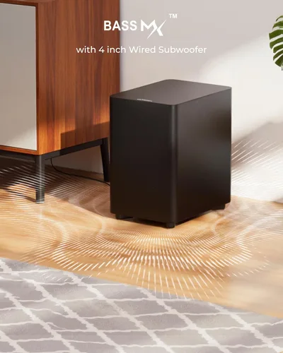 Miniatura 5 de ULTIMEA Barra de sonido de 7.1 canales con Dolby Atmos, sistema de sonido envolvente para TV con 4 altavoces envolventes, barra de sonido para Smart