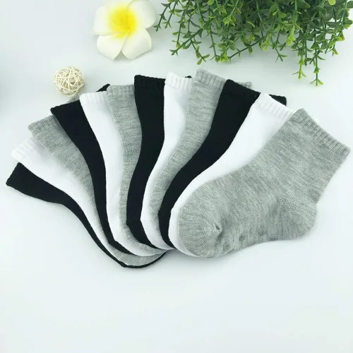 Miniatura 2 de Jamegio 12 pares de calcetines antideslizantes para niños pequeños y niñas
