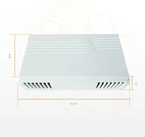 Miniatura 3 de Blue Buffalo Newhouse Hardware CHM1 Puerta Campana Chime, Blanco