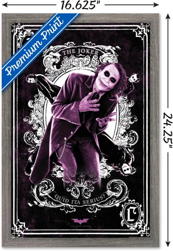 Miniatura 3 de Trends International Póster de pared de DC Comics Movie - The Dark Knight - The Joker Playing Card - Póster de pared, 14.725 x 22.375 pulgadas
