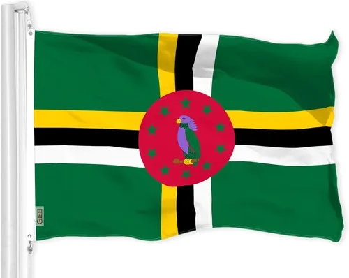 Miniatura 24 de G128 Bandera de Sierra Leona Sierra Leona 3 x 5 pies LiteWeave Pro Series Impreso Poliéster 150D Bandera de país, colores vibrantes, ojales