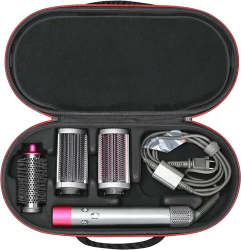 Miniatura 8 de RLSOCO Estuche Rígido para Dyson Airwrap Complete Long/Complete Styler HS08 HS05 HS01, NO para Dyson Airwrap i.d. - Se ajusta a 4 piezas de barriles