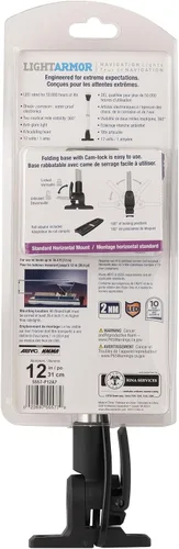 Miniatura 7 de Attwood 5557-P12A7 Luz de poste LED plegable de 12 pulgadas