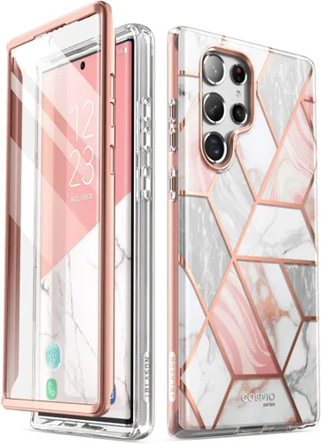 Miniatura 9 de i-Blason Cosmo Series - Funda protectora delgada y elegante para Samsung Galaxy S22 Ultra 5G (versión 2022), con protector de pantalla integrado