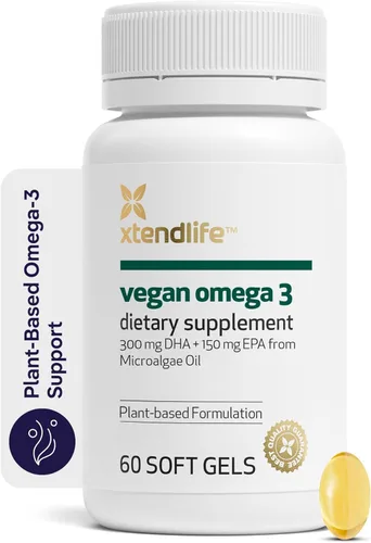 Miniatura 5 de Xtendlife Aceite de pescado Omega 3/DHA 1100 mg (700 mg DHA), suplemento Omega 3 para corazón, cerebro y articulaciones (60 unidades)