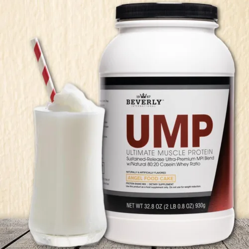 Miniatura 7 de Beverly International UMP Proteína en Polvo, Pastel de Ángel. Proporción Única de Suero-Caseína Desarrolla Músculo Magro. Fácil de Digerir. Sin