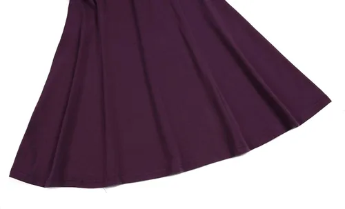 Miniatura 6 de Aphratti - Vestido casual de manga corta para mujer con cuello de Peter Pan