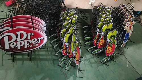 Miniatura 5 de Letreros de neón de bar de cerveza compatibles con Sinclair, letrero de cerveza de dinosaurio de vidrio, gasolina, letreros de neón para oficina