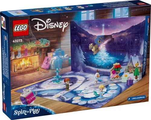Miniatura 6 de Calendario de Adviento LEGO Disney Frozen 2025 para niños - Juego de cuenta regresiva navideña para niños y niñas, a partir de 5 años - Minimuñecas